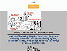 Tablet Screenshot of pianofool.com